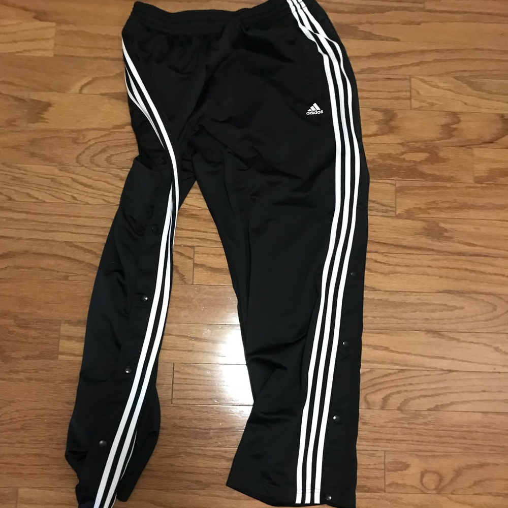 Adidas tear away pants